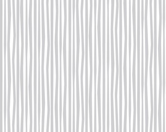 Organic Cotton Flannel Gray and White Stripes Fitted Crib/Toddler or Cradle Sheets Fit Standard Mattresses