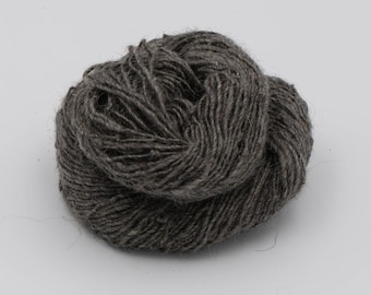 Hand-Spun Gotland DK Weight Yarn - Gray - Singles