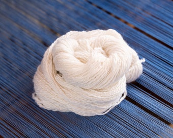 Hand Spun DK Weight Yarn Merino Bamboo Silk Blend - Starlight