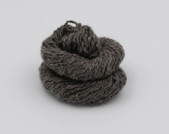 Hand-Spun Gotland Aran Weight Yarn - Gray - 2-Ply