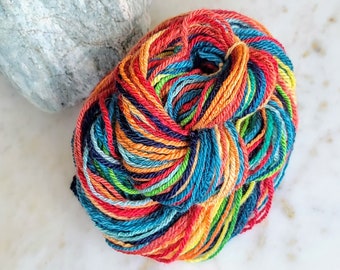 Blue-Faced Leicester Tropical Collection Hand Spun Yarn