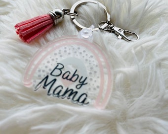 Mom Keychain Mother Gift Mama Bear Gift \u2022 Funny Mom Gift Unique Funny Mother Keychain Bear Grandma Keychain New Mom to Be Gift Mommy Bear