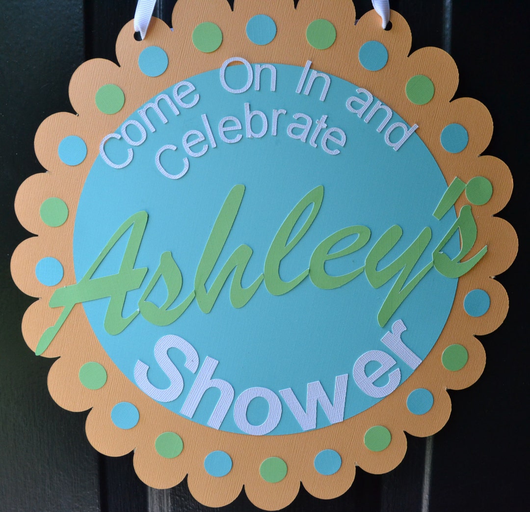 Baby Shower Door Sign, Baby Shower Sign Etsy