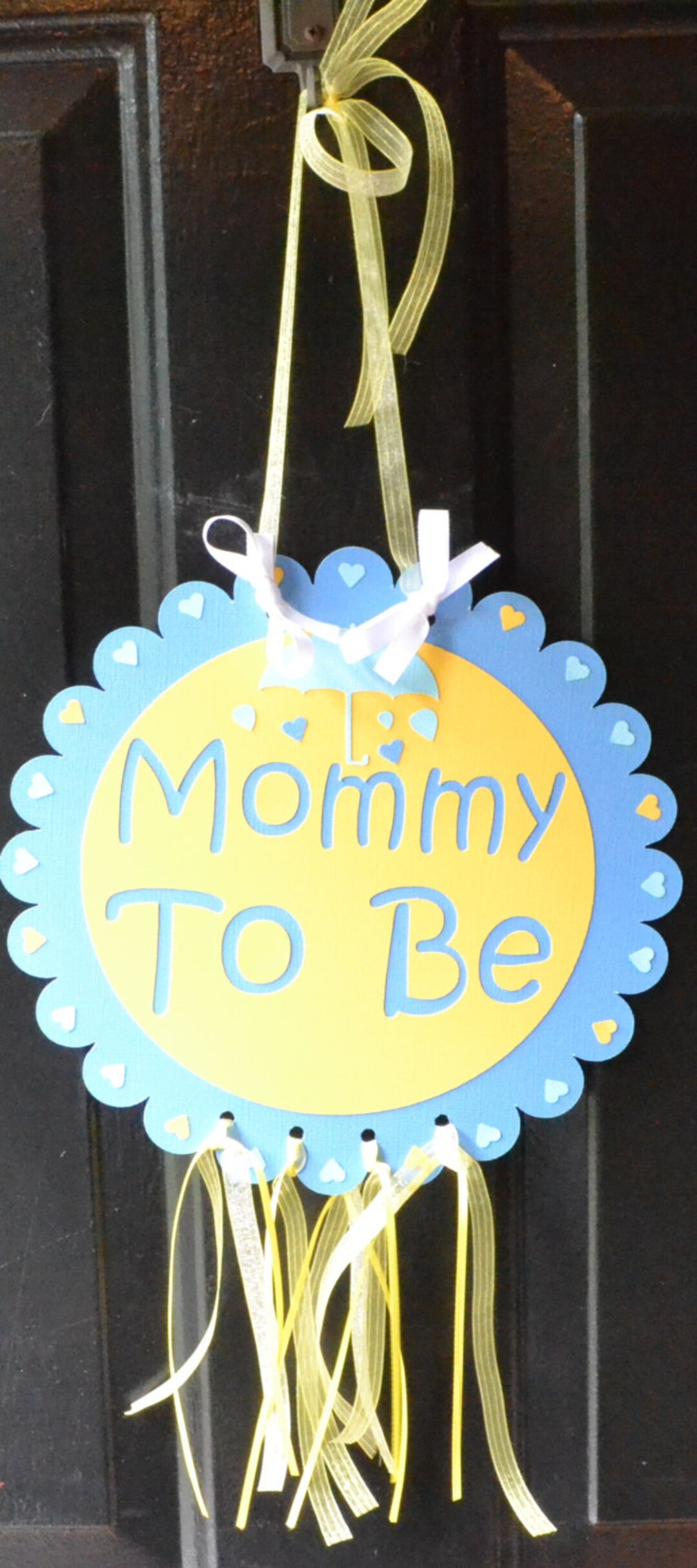 Baby Shower Door Sign Baby Shower Sign Mommy to Be Etsy