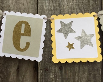 Twinkle Twinkle Little Star Baby Shower, Girl Baby Shower Banner, Baby Shower Banner, Gender Reveal Banner, Star Banner