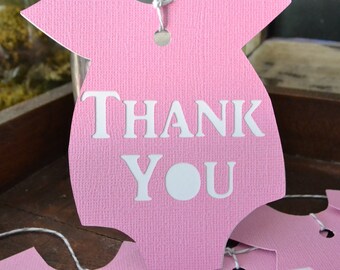 Gracias, Favor de partido etiquetas