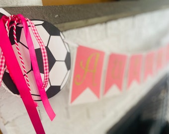 Soccer Birthday Party Banner