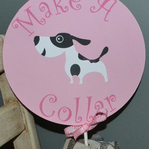 Dog Birthday Party Centerpiece, Puppy Party Centerpiece