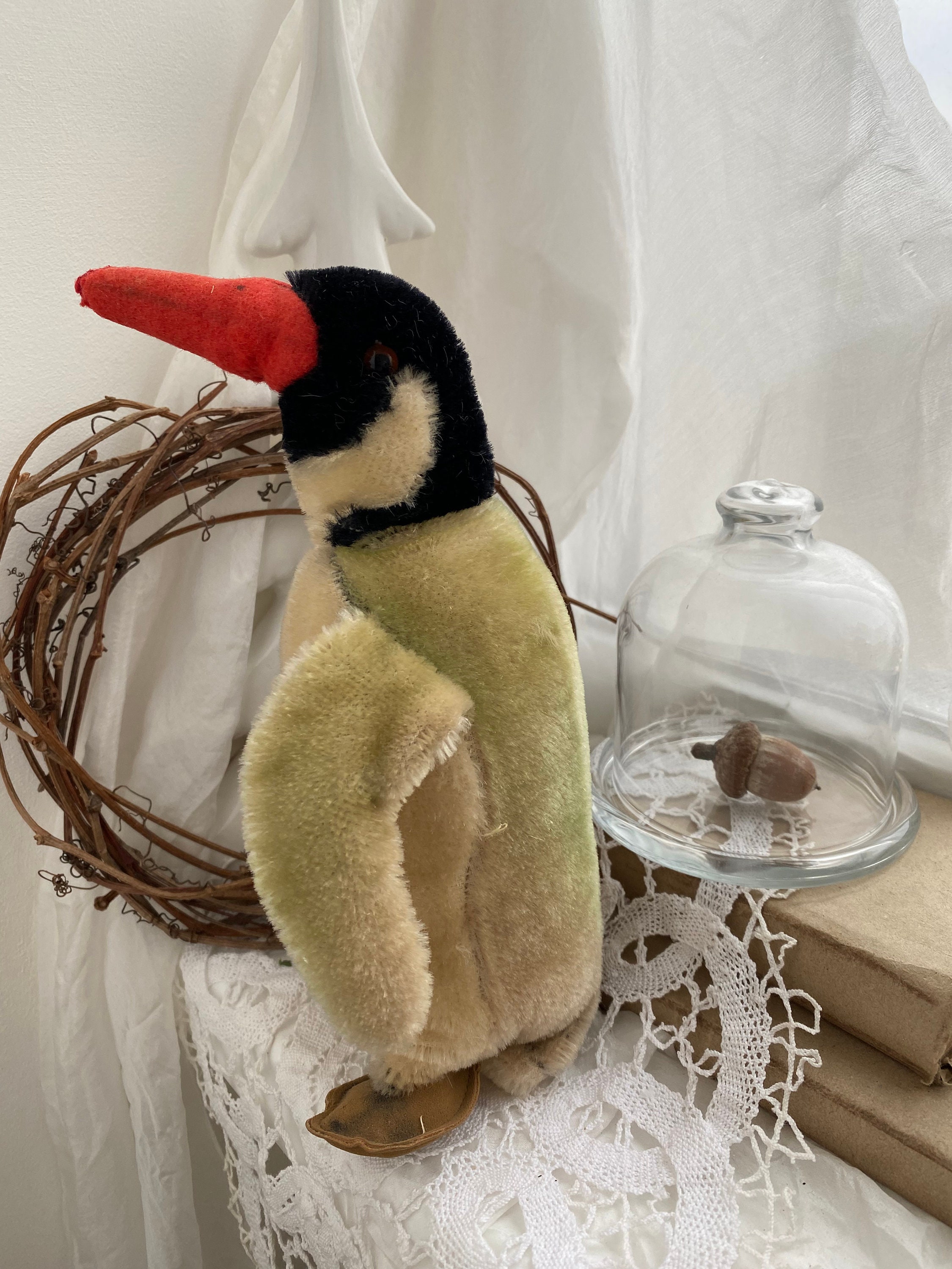 ドイツ ヴィンテージ Steiff シュタイフ ペンギン『Peggy