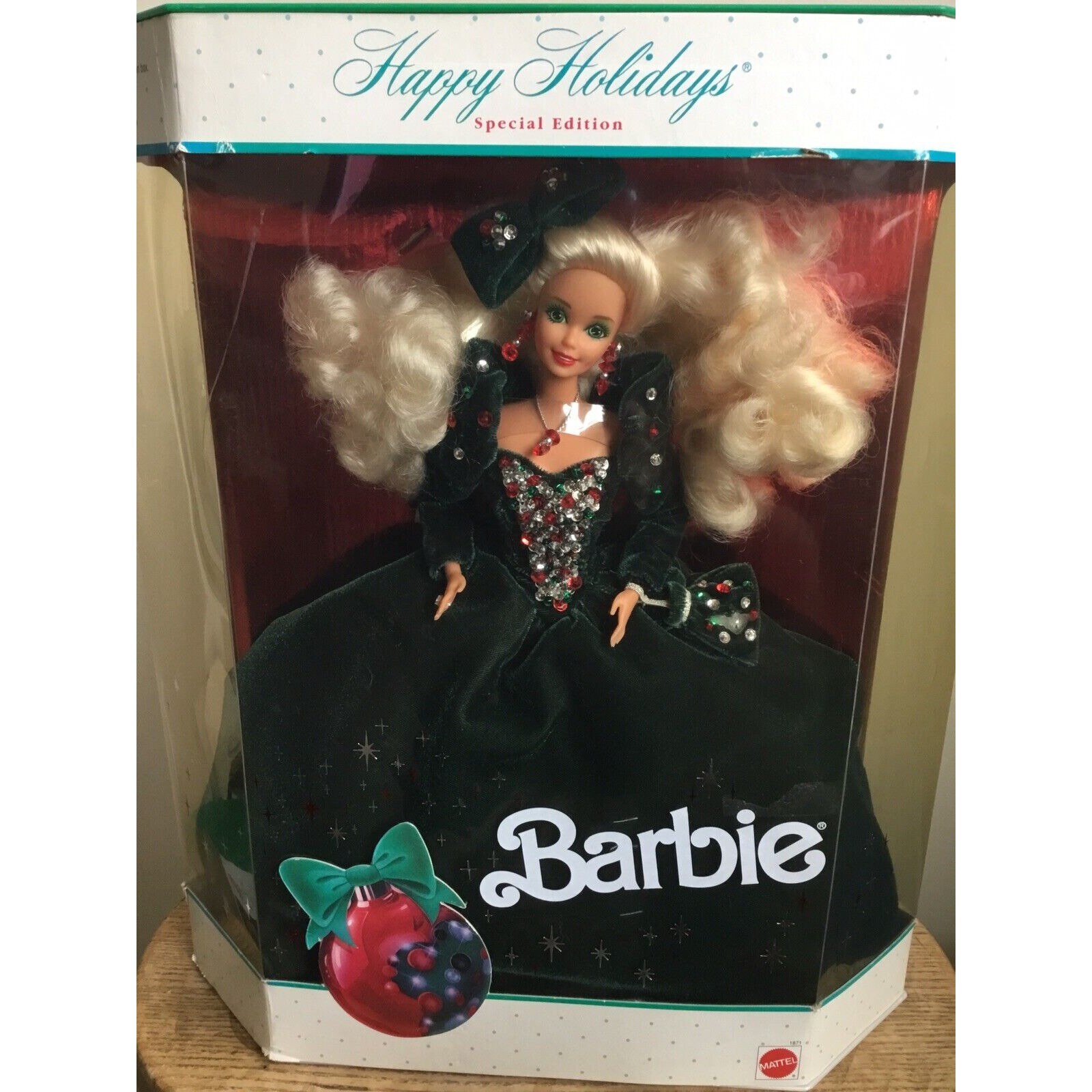 Happy holidays barbie 1991 sale