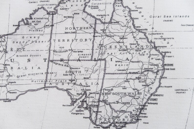 Gray World map 2021. Modern gray wall art on canvas with Etsy