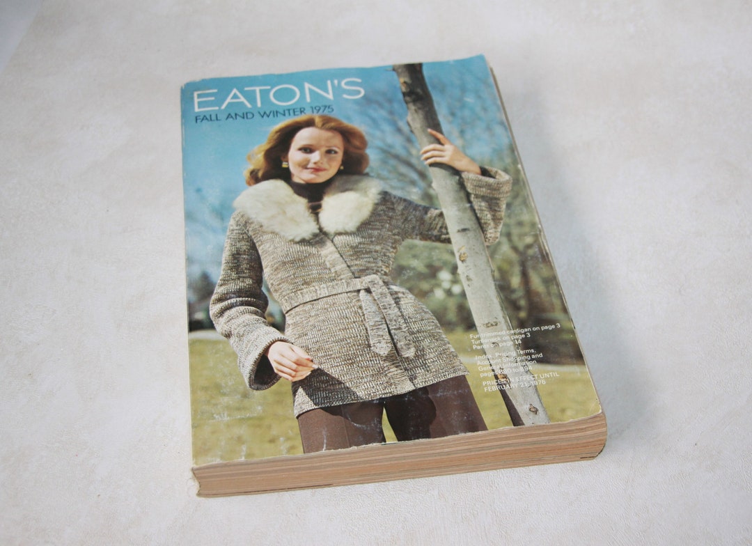 1975 Eatons Catalog Vintage Catalogue Eaton's Fall & Etsy