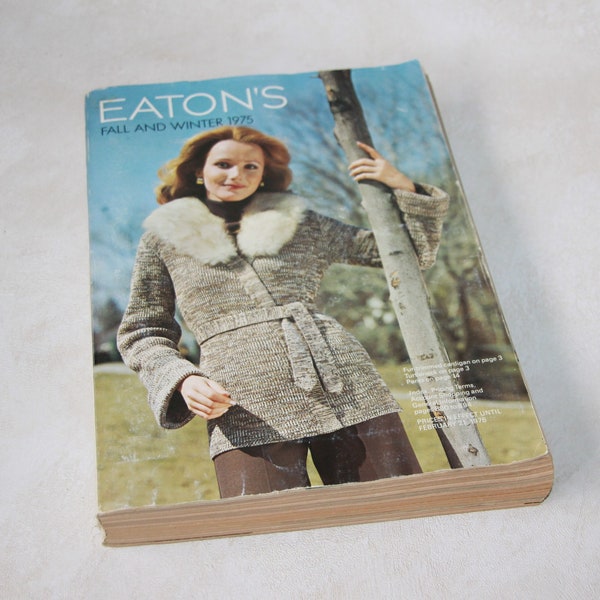 1975 Eatons Catalog - Vintage Catalogue - Eaton's Fall & Winter Catalogue