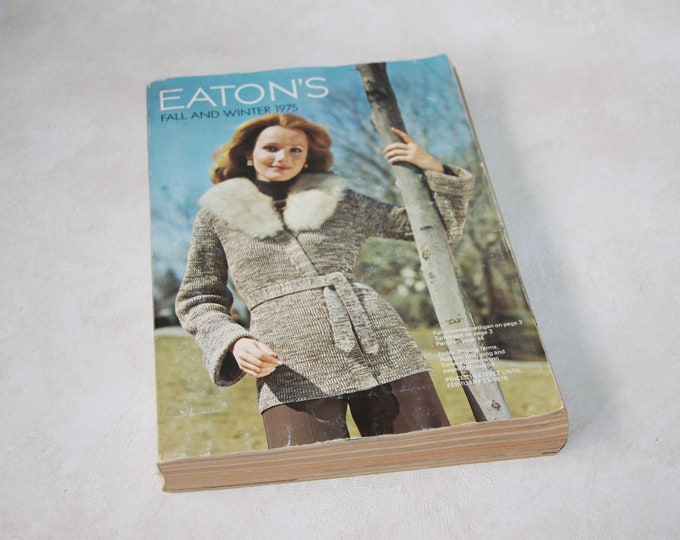 1975 Eatons Catalog Vintage Catalogue Eaton S Fall Winter