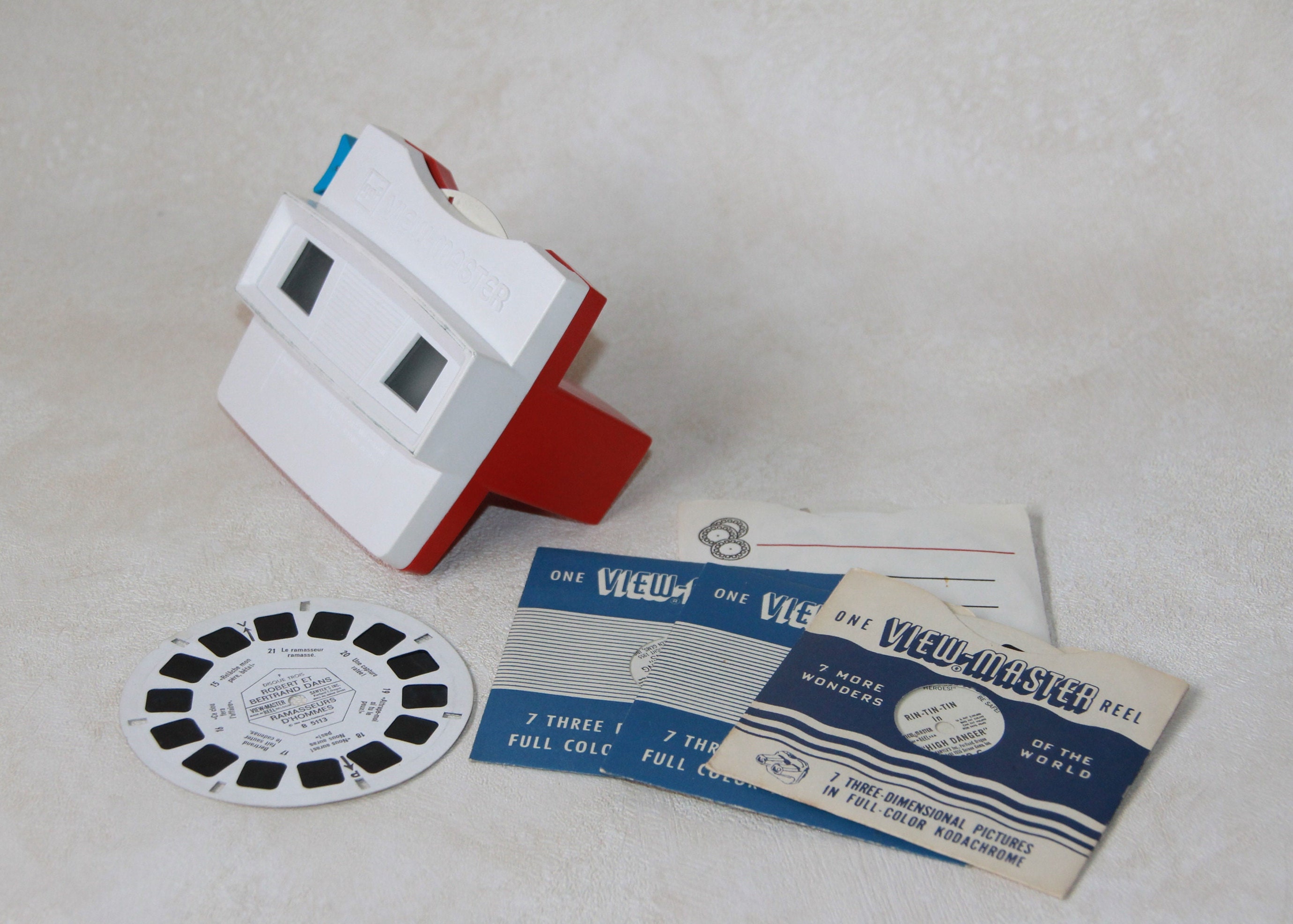 Vintage Gaf View-Master Deluxe Gift Pack with 12+ extra Reels Toy