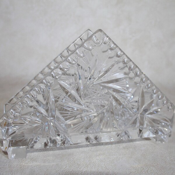 Crystal Napkin Holder Etsy