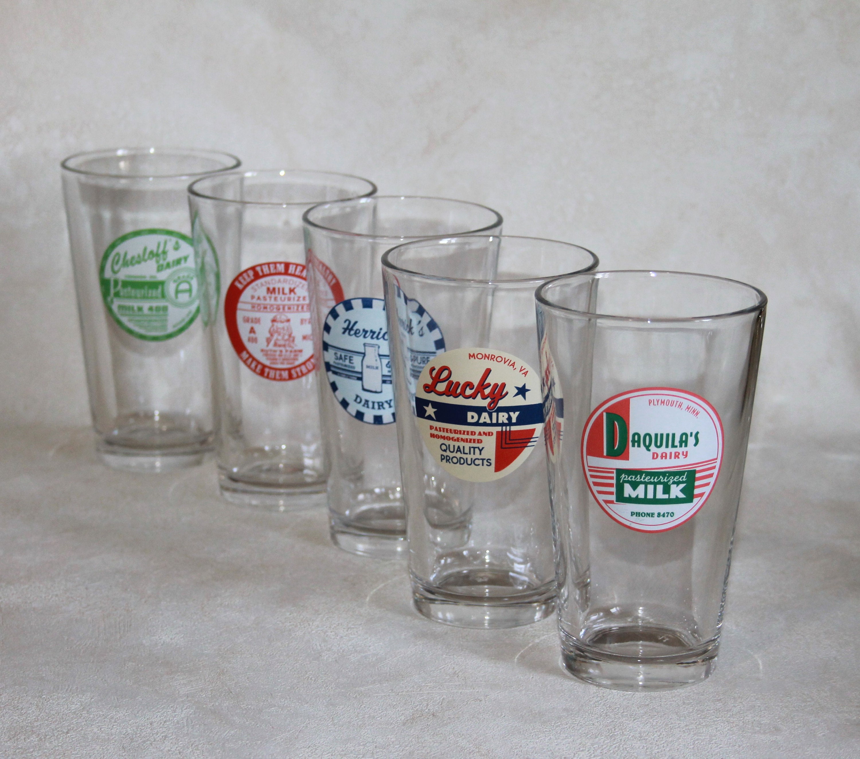 Promotional Libbey Mini Beer Can Glasses (5 Oz.)
