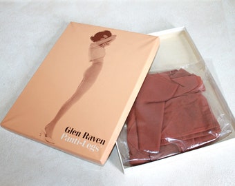 Vintage 1960s Glen Raven Panti-Legs in Original Box - Vintage Hosiery Collectible