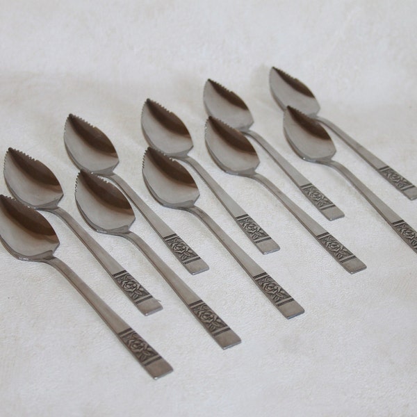 Grapefruit Spoons Etsy