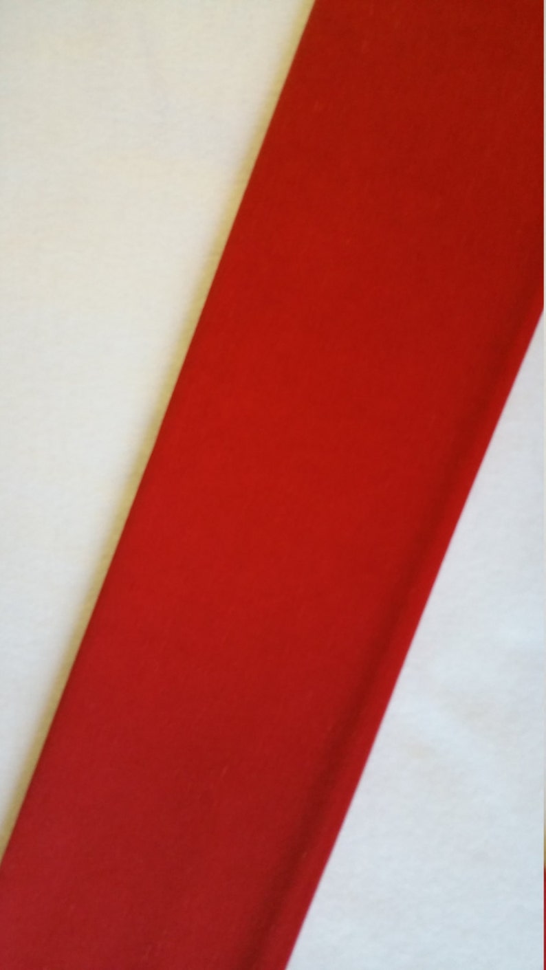 RED Crepe Paper Dennison Crepe Paper Flower Making Paper Etsy