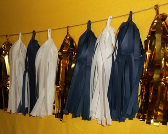 20 Tassel Notre Dame Tissue Tassel Garland, Notre Dame Decoration, Birthday Decoration, Wedding Decoration, Fringe, Poms, Balloon Tassels