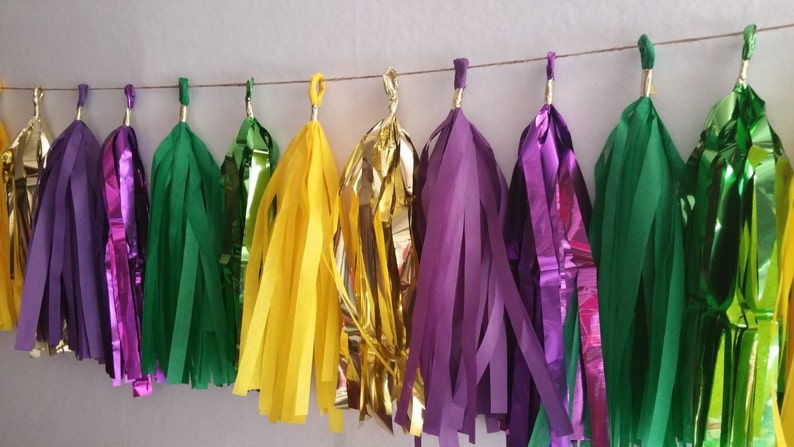 mardi gras tissue paper