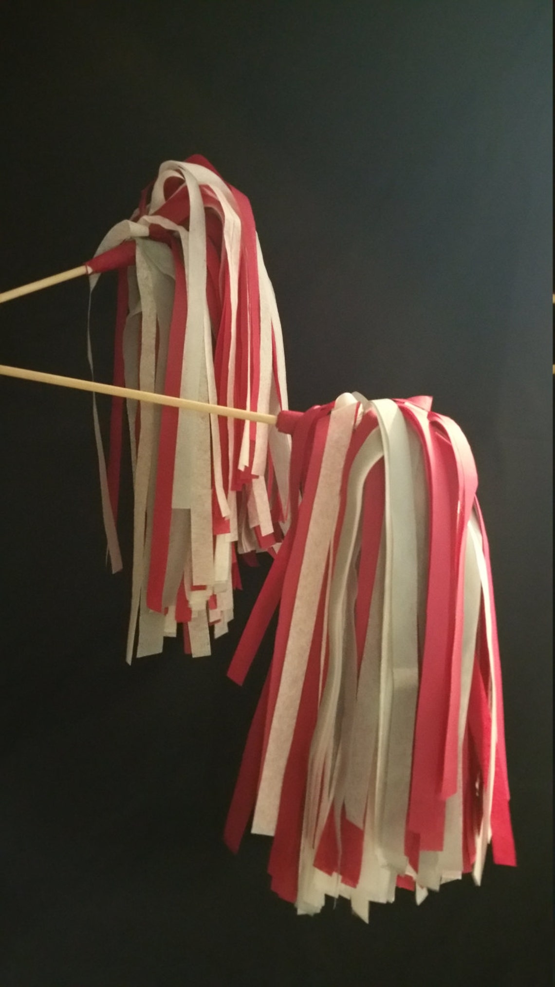 10 Cheerleading Pom Poms Shakers University of Alabama Etsy