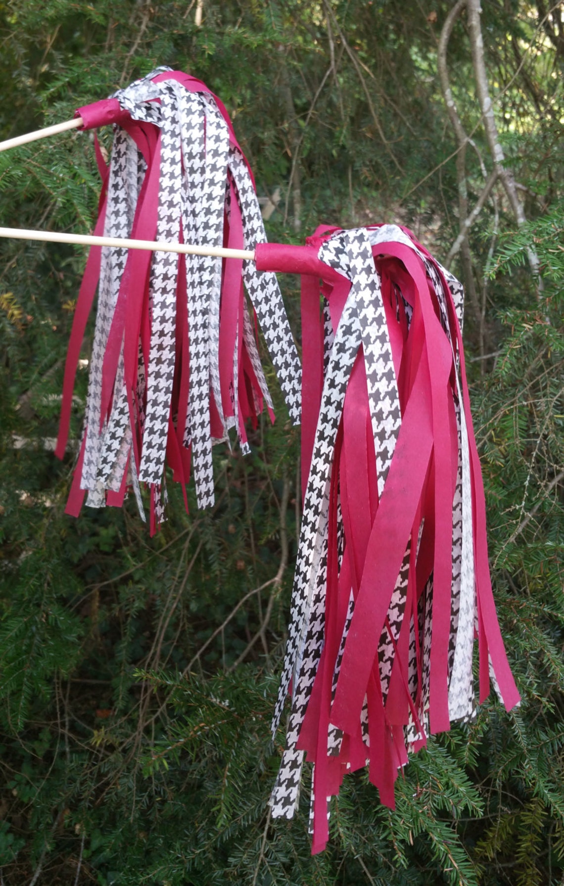 10 Cheerleading Pom Poms Shakers University of Alabama Etsy
