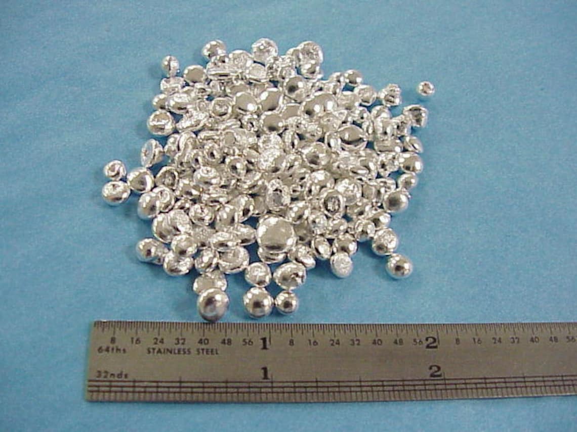 1 Gram .9999 Pure Silver Shot / Grain Bullion Lowest Cost Etsy UK