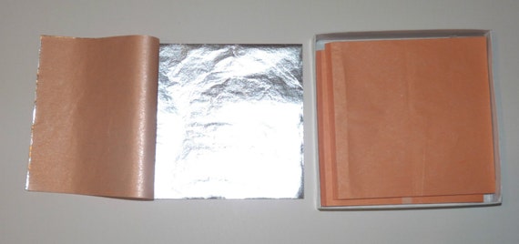 Copper Leaf 5-1/2 X 5-1/2, Pack Of 25 Sheets, .999 Pure