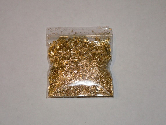 1 Gram Gold Leaf Flake Best Price on Huge Beautiful Flakes