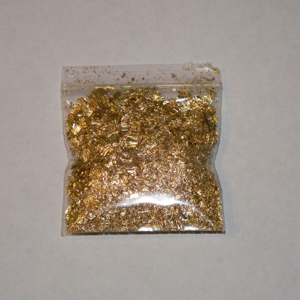 Gold Metal Flake Etsy