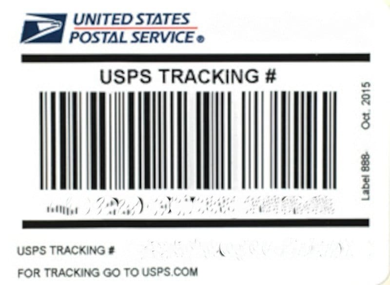 Label 888 - 100 New Tracking Labels With Barcodes & Track Numbers - Etsy