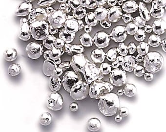 5 gram .9999 puur zilver geschoten / edelmetaal - laagste kosten per 5 gram op Etsy