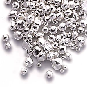 1 oz. 31.1 Grams .9999 Pure Silver Shot / Grain Bullion - Lowest Cost Per Ounce on Etsy