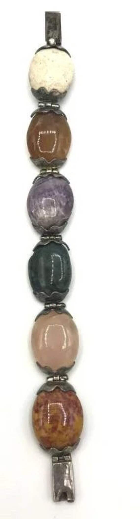 Sterling Gemstone Bracelet