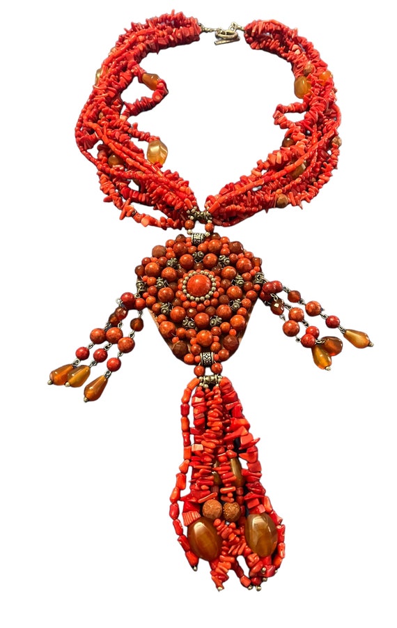 Huge Coral Necklace