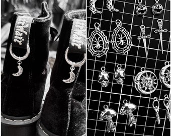 Boot charms - doc martens shoe clips