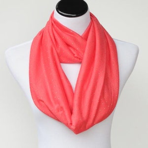 Fortune Scarf - Coral