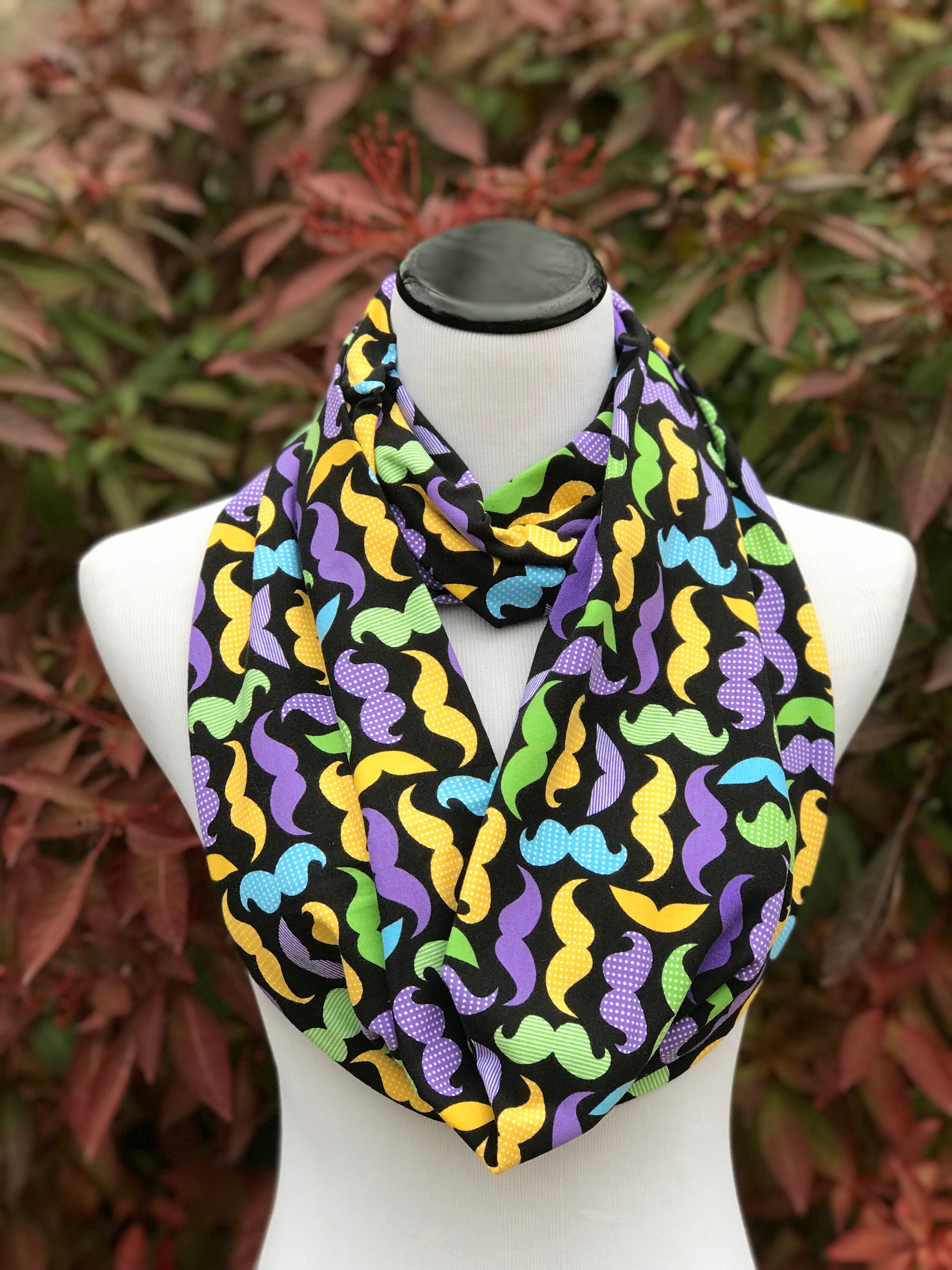 【GB MOUTH】Glitchy Nature Scarf GB MOUTH】Glitchy Nature Scarf