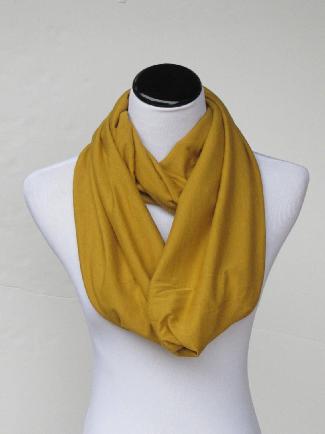 Minature Cotton Scarf in Mustard