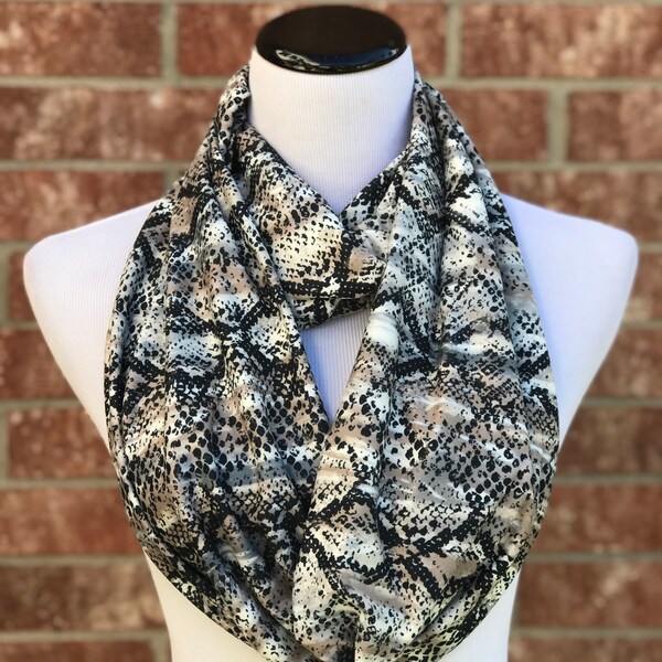 Snakeskin Scarf Etsy