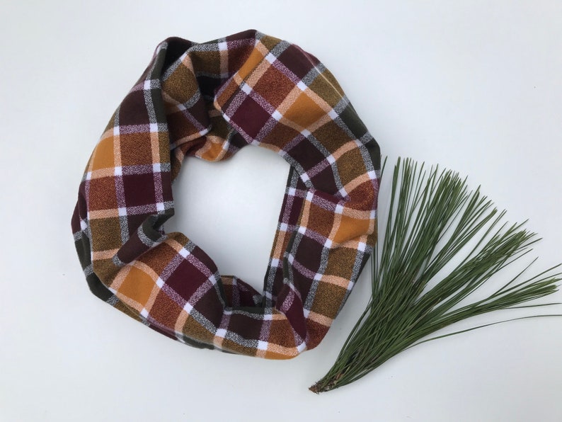 Plaid Scarf Mustard Yellow Green Olive Burgundy Maroon White Etsy