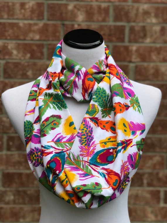 Infinity Scarf - The Feather Infinity Scarf - The Feather