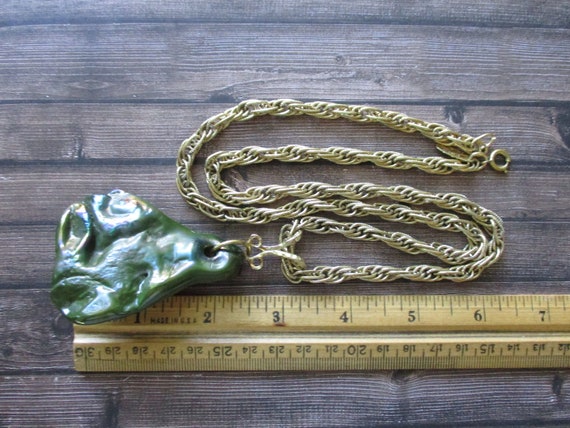 Vintage Large Vintage Whiting and Davis Chunky Pe… - image 8