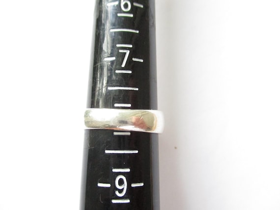 Vintage Stripped Agate Statement Ring Unisex Ston… - image 7