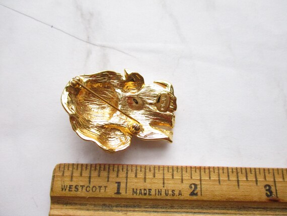 Vintage Signed KJL Kenneth Jay Lane Cocker Spanie… - image 7