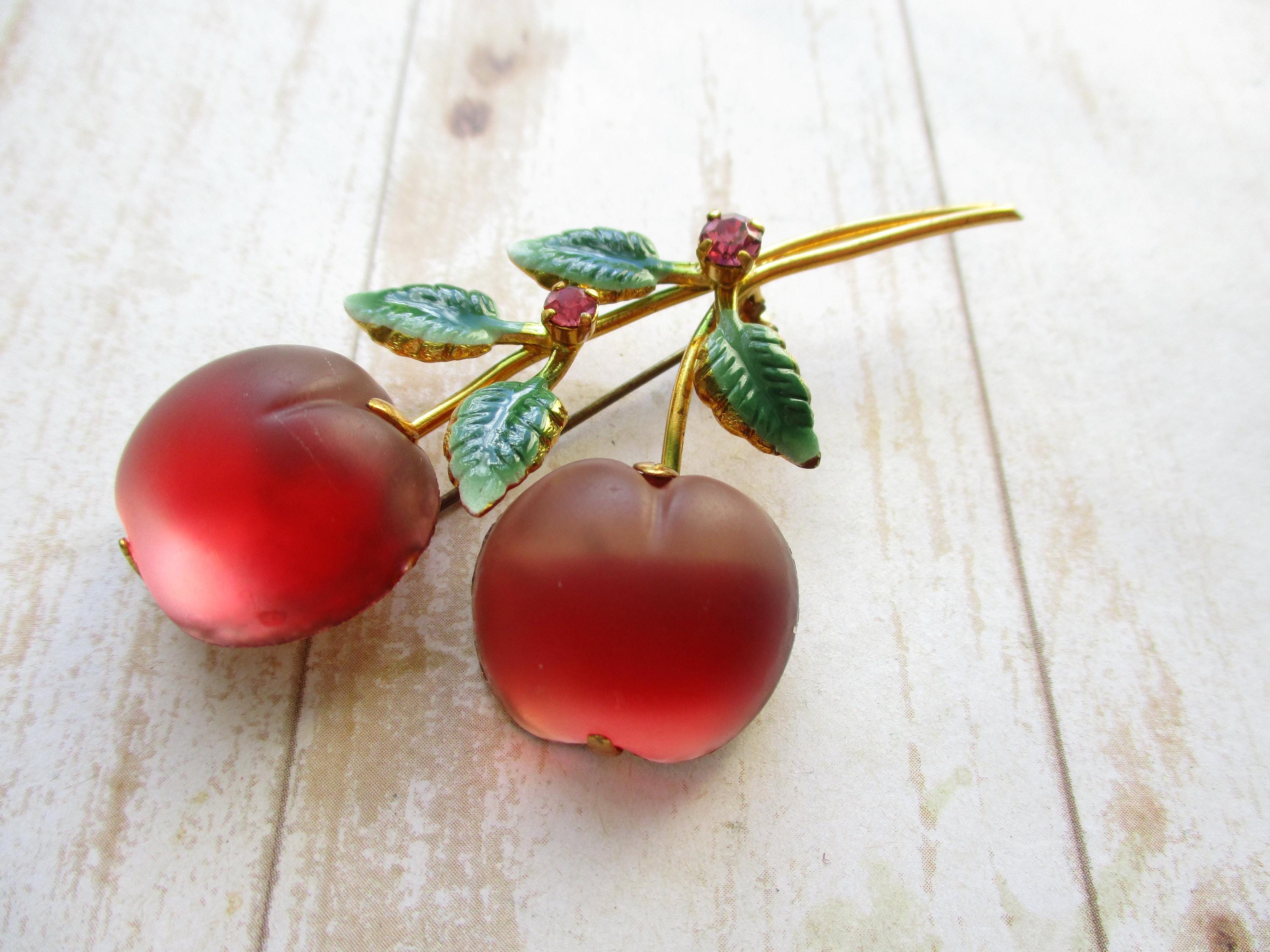 Austria Fruit Brooch - Etsy