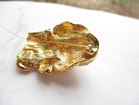 Vintage Signed KJL Kenneth Jay Lane Cocker Spanie… - image 10