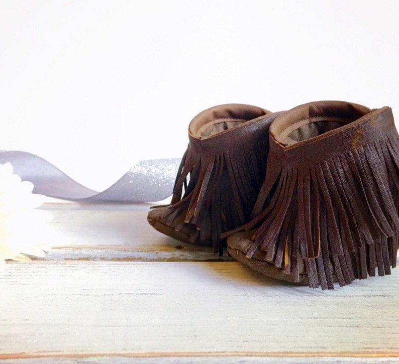 baby fringe boots